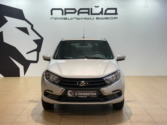 2024 Lada (ВАЗ) Granta I Рестайлинг, серый - вид 2