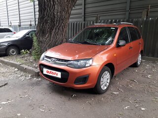 2014 Lada (ВАЗ) Kalina II, оранжевый, 449000 рублей, вид 1