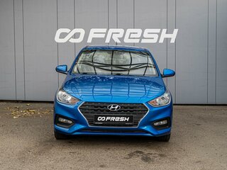 2019 Hyundai Solaris II, синий, 1195000 рублей, вид 3