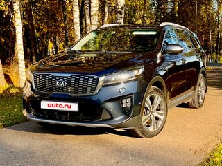 2018 Kia Sorento III Prime Рестайлинг, синий, 3100000 рублей, вид 3