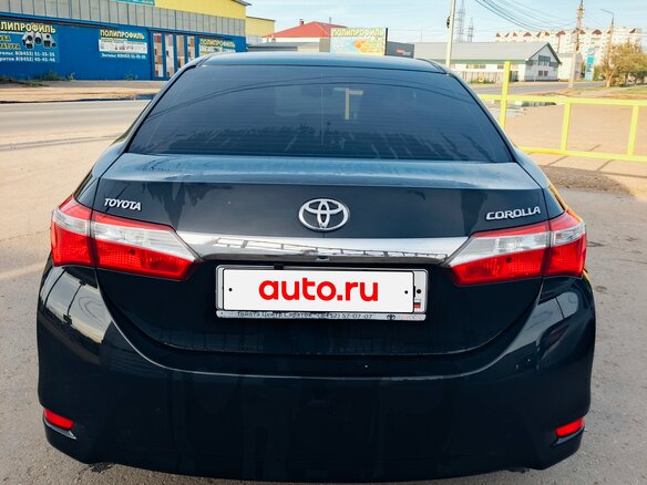 2013 Toyota Corolla XI (E160, E170, E180), чёрный, 1100000 рублей - вид 4