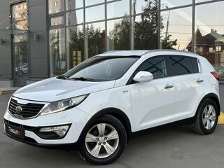 2012 Kia Sportage III, белый, 1329000 рублей, вид 1