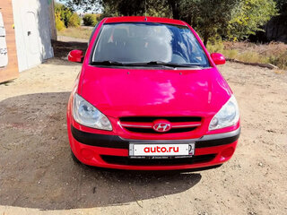 2007 Hyundai Getz I Рестайлинг, красный, 600000 рублей, вид 1