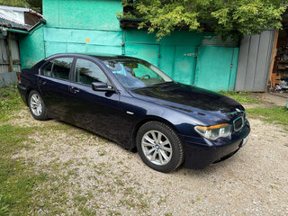 2003 BMW 7 серии 730i IV (E65/E66), синий, 780000 рублей, вид 4