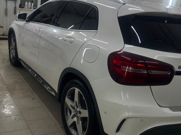 2018 Mercedes-Benz GLA 200 I (X156) Рестайлинг, белый, 2350000 рублей - вид 9