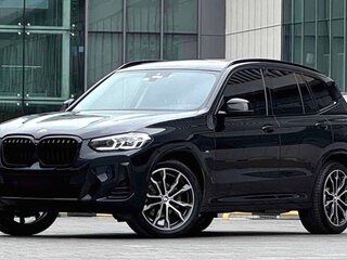 2021 BMW X3 30i xDrive III (G01) Рестайлинг, чёрный, 6000000 рублей, вид 1