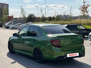 2017 Lada (ВАЗ) Granta Sport I, зелёный, 400000 рублей, вид 4