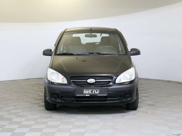 2006 Hyundai Getz I Рестайлинг, чёрный - вид 1
