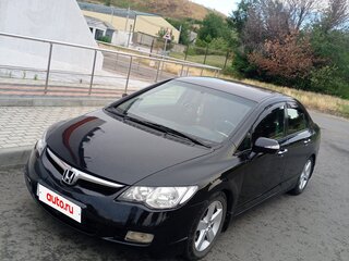 2008 Honda Civic VIII, чёрный, 590000 рублей, вид 1