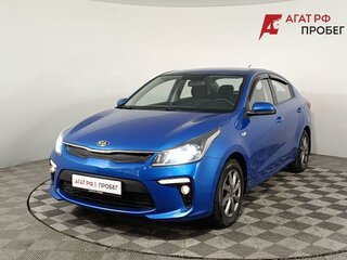 2018 Kia Rio IV, синий, 1300000 рублей, вид 3