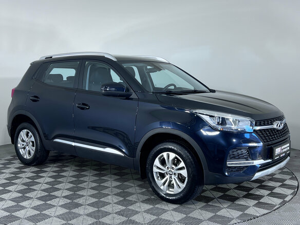 2021 Chery Tiggo 4 I Рестайлинг, чёрный - вид 2