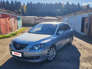 2008 Mazda 3 I (BK) Рестайлинг, голубой, 450000 рублей, вид 2