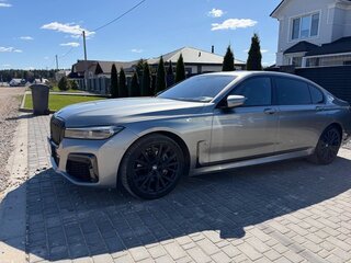 2019 BMW 7 серии Long 740Ld xDrive VI (G11/G12) Рестайлинг, серый, 5250000 рублей, вид 3