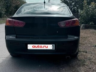 2008 Mitsubishi Lancer X, чёрный, 570000 рублей, вид 5