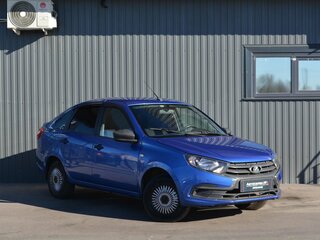 2019 Lada (ВАЗ) Granta I Рестайлинг, синий, 599999 рублей, вид 3