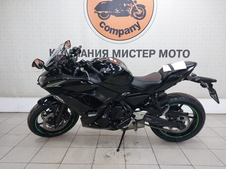2017 Kawasaki Ninja 650, чёрный, 698000 рублей, вид 2