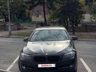 2012 BMW 5 серии 520i VI (F10/F11/F07), чёрный, 1300000 рублей, вид 2