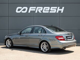 2012 Mercedes-Benz C-Класс 180 BlueEFFICIENCY III (W204) Рестайлинг, серый, 1550000 рублей, вид 2