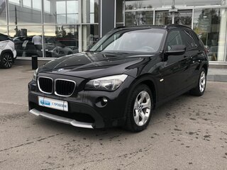 2012 BMW X1 18i I (E84) Рестайлинг, чёрный, 1260000 рублей, вид 1
