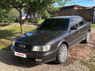 1992 Audi 100 IV (C4), чёрный, 390000 рублей, вид 1