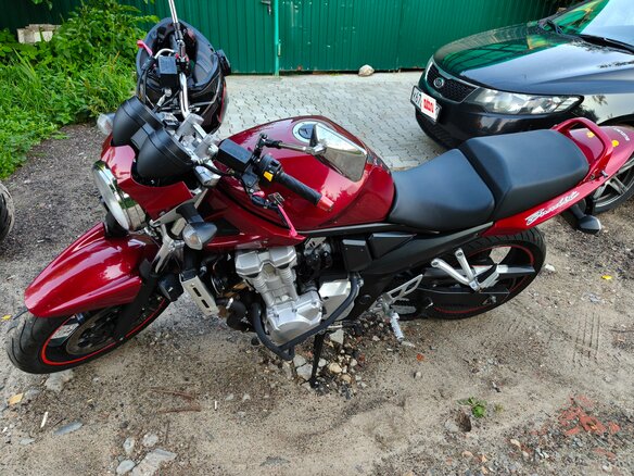 2007 Suzuki Bandit GSF 650, красный, 450000 рублей - вид 16