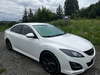 2010 Mazda 6 II (GH) Рестайлинг, белый, 740000 рублей, вид 5