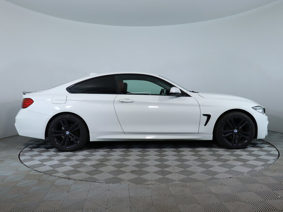 2015 BMW 4 серии 420i xDrive F32/F33/F36, белый, 2100000 рублей - вид 3