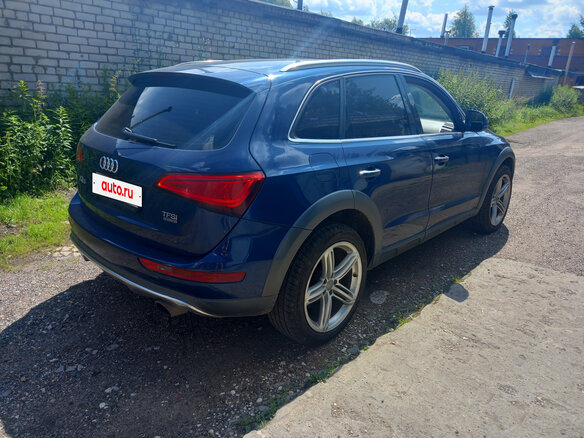 2016 Audi Q5 I (8R) Рестайлинг, синий - вид 2
