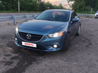 2016 Mazda 6 III (GJ) Рестайлинг, синий, 960000 рублей, вид 2