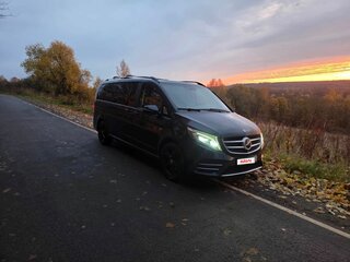 2017 Mercedes-Benz V-Класс Extra Long 250 d экстра длинный III (W447), синий, 4750000 рублей, вид 3