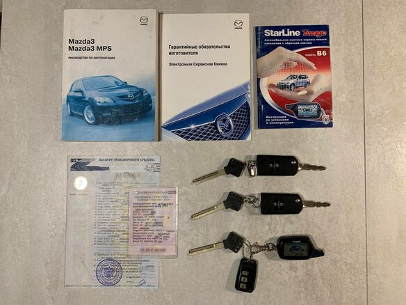 2008 Mazda 3 I (BK) Рестайлинг, красный - вид 32