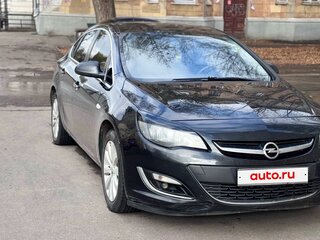2013 Opel Astra J Рестайлинг, чёрный, 570000 рублей, вид 2
