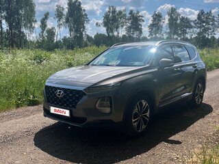 2018 Hyundai Santa Fe IV, серый, 2600000 рублей, вид 1