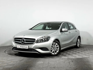2013 Mercedes-Benz A-Класс 180 III (W176), серебристый, 1100000 рублей, вид 1