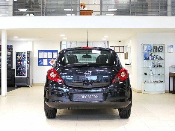 2012 Opel Corsa D Рестайлинг II, чёрный, 560000 рублей - вид 6