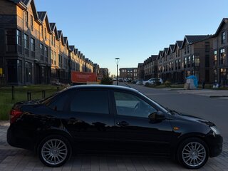 2016 Lada (ВАЗ) Granta I, чёрный, 600000 рублей, вид 3