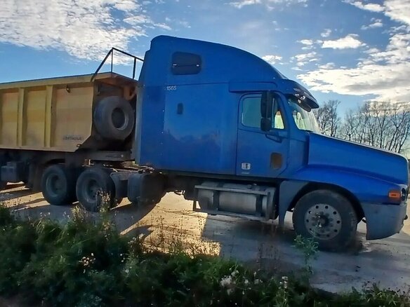 1999 Freightliner Century Class, синий, 1300000 рублей - вид 1