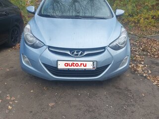 2011 Hyundai Elantra V (MD), голубой, 590000 рублей, вид 2