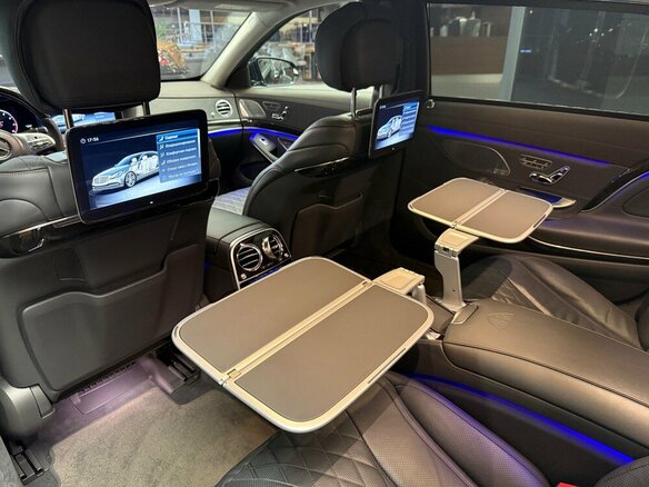 2017 Mercedes-Benz Maybach S-Класс 450 I (X222) Рестайлинг, чёрный, 5200000 рублей - вид 10