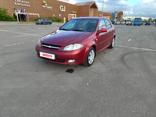 2004 Chevrolet Lacetti I, красный, 210000 рублей, вид 2