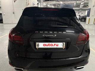 2012 Porsche Cayenne S II (958), чёрный, 2400000 рублей, вид 4