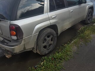 2007 Chevrolet TrailBlazer I Рестайлинг, серебристый, 600000 рублей, вид 2