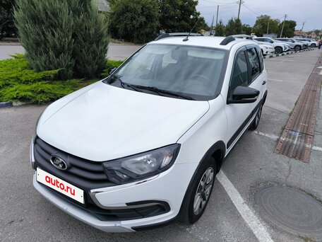 2020 Lada (ВАЗ) Granta Cross I Рестайлинг, белый, 610000 рублей, вид 3
