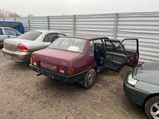 1996 Lada (ВАЗ) 21099, красный, 87000 рублей, вид 2
