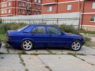 1990 Mercedes-Benz 190 (W201), синий, 280000 рублей, вид 3