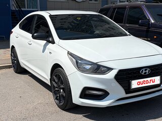 2017 Hyundai Solaris II, белый, 1100000 рублей, вид 1
