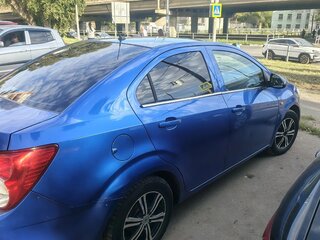 2013 Chevrolet Aveo II, синий, 299999 рублей, вид 2