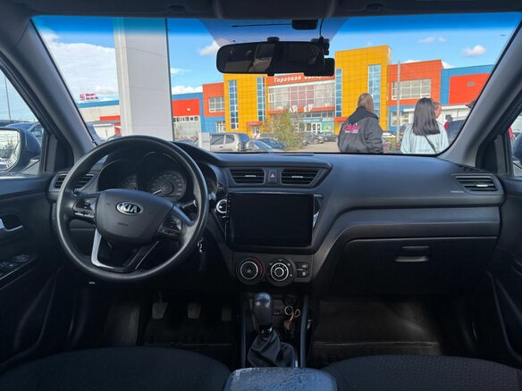 2014 Kia Rio 5-speed III, голубой, 1050000 рублей - вид 28
