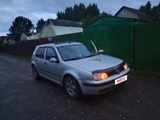 1998 Volkswagen Golf IV, серебристый, 265000 рублей, вид 1