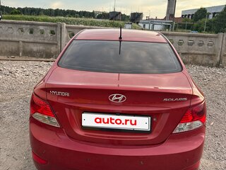 2011 Hyundai Solaris I, красный, 500000 рублей, вид 4